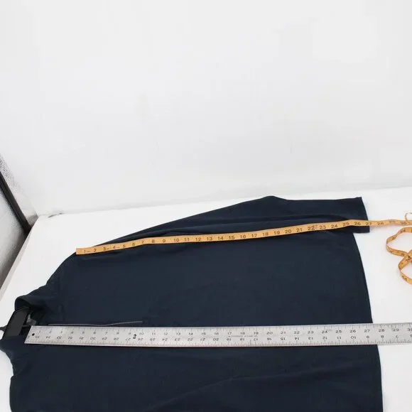 vuori sweatshirt Mens large Ease Performance Half Zip 2.0 blue polyester blend - Picture 7 of 9